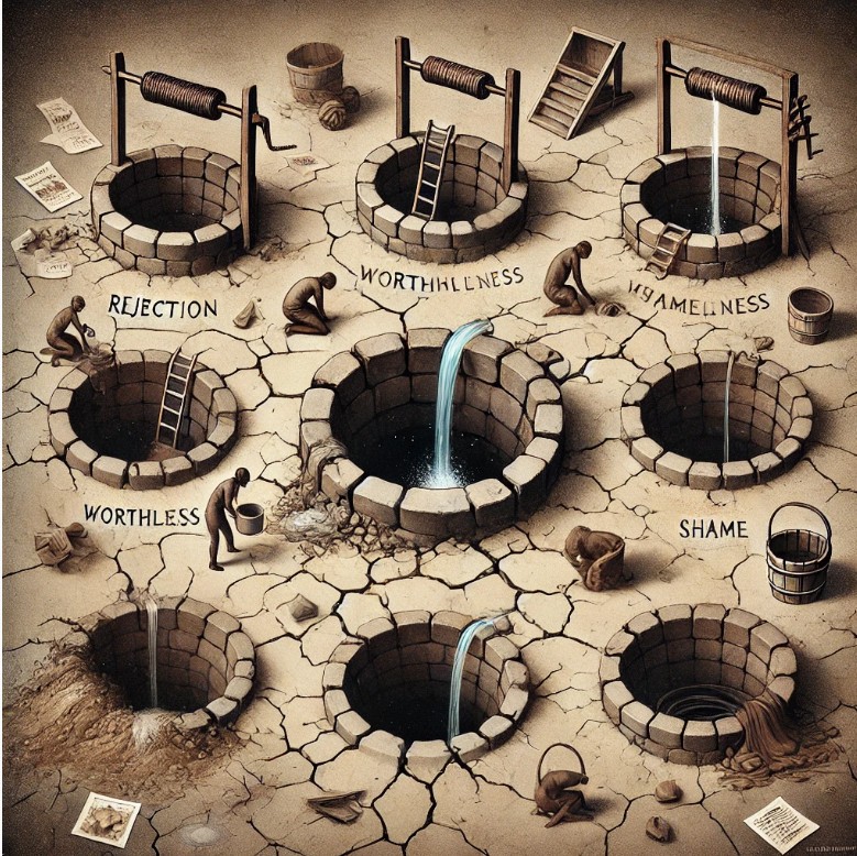 „Kiaurų šulinių“ koncepcija (pagal M. Truncę, plėtojant A. Adlerio mintį)