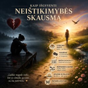 Kaip susitvarkyti su neištikimybės skausmu ir atkurti darnius santykius
Porų psichologas Mykolas Truncė
